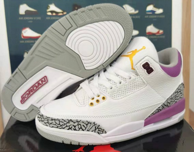 Air Jordan 3 Cement White Yellow